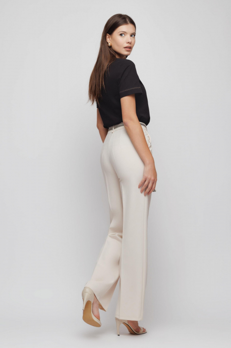 Pantalon 5047 crem larg Mizar [2]