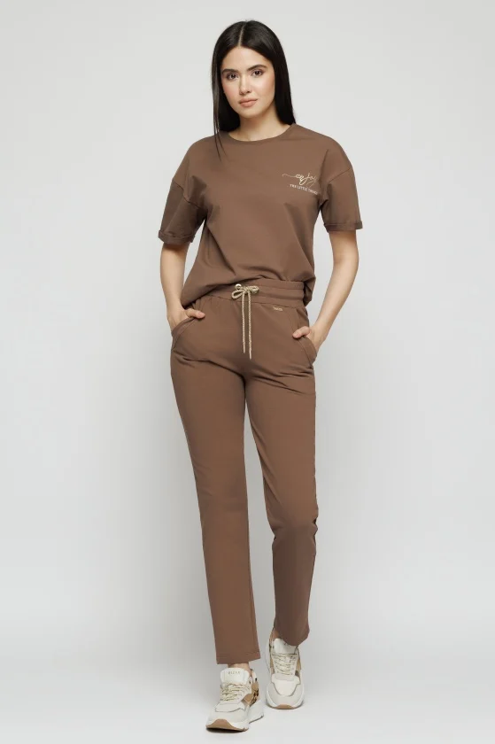 Pantalon 5136 brown bumbac Mizar