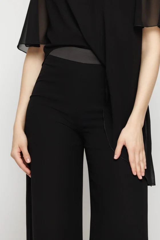 Pantalon 5234 voal negru Mizar [3]