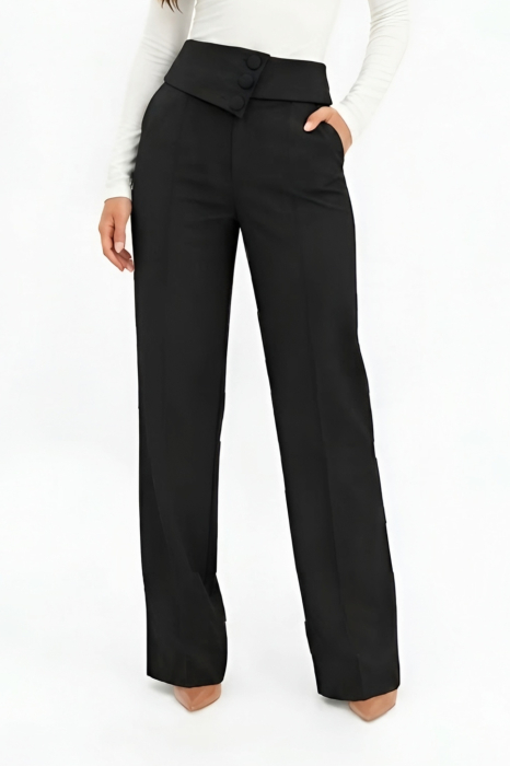 Pantalon 5576 negru La Donna [2]