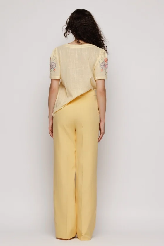 Pantalon 6228 galben Mizar 40 [2]