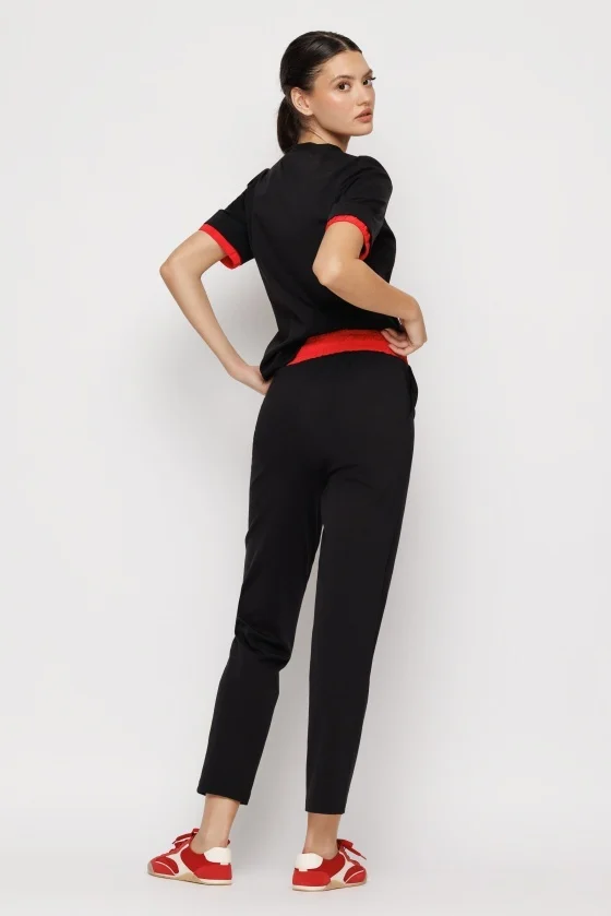 Pantalon 6308 negru Mizar [2]