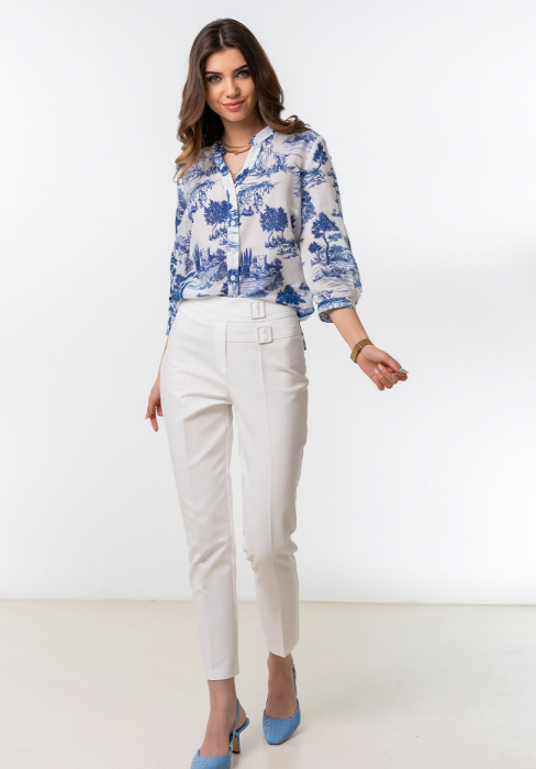 Pantalon Atena alb Hermosa [3]