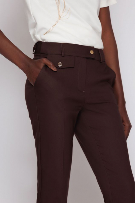 Pantalon CC1MZ4111 maro Mizar [3]