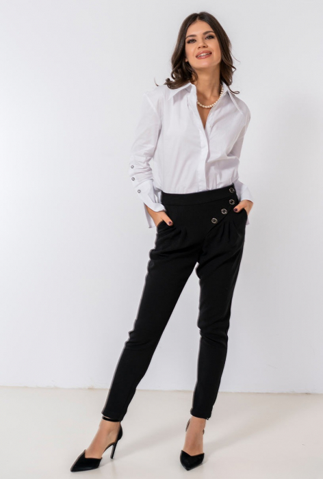 Pantalon Collins negru Hermosa [7]