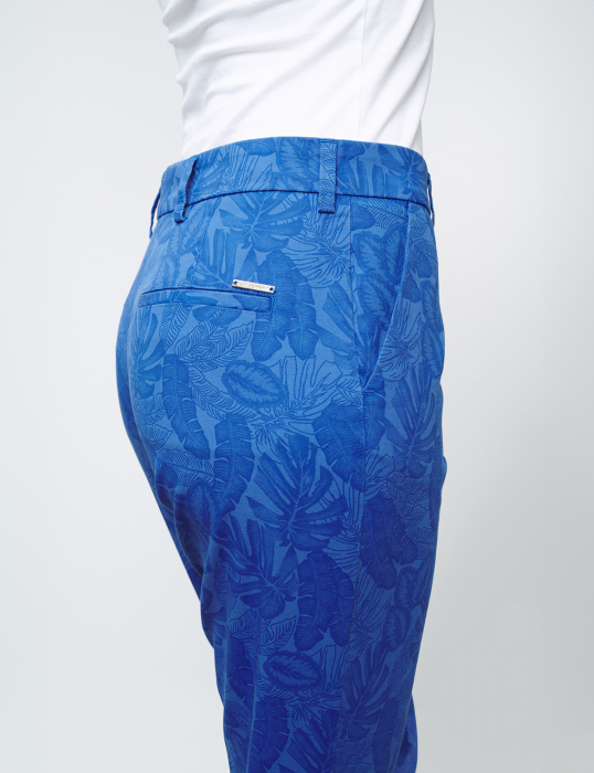 Pantalon Elena royal frunze Wegener [4]