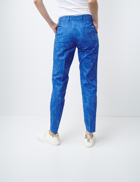 Pantalon Elena royal frunze Wegener [3]