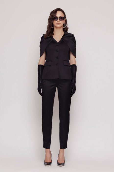 Pantalon EV1MZ4217 negru Mizar [2]