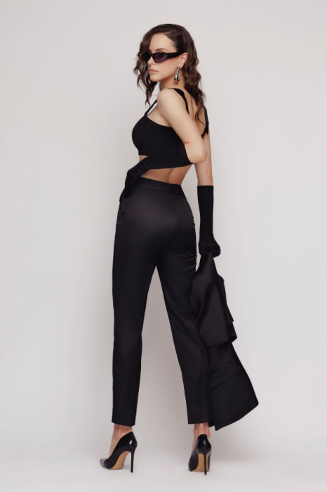 Pantalon EV1MZ4217 negru Mizar [5]