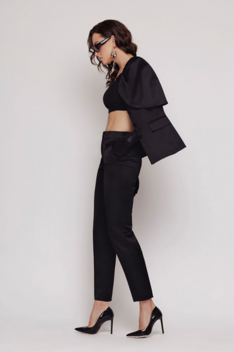 Pantalon EV1MZ4217 negru Mizar [3]
