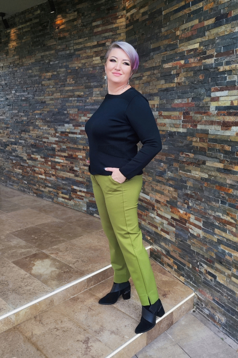 Pantalon Ruby verde Iber [3]