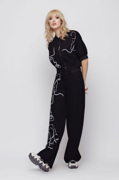 Pantalon US2MZ4103 negru Mizar [2]