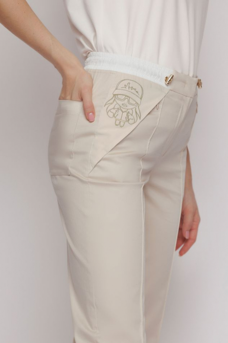 Pantalon US4MZ4185 crem Mizar [3]