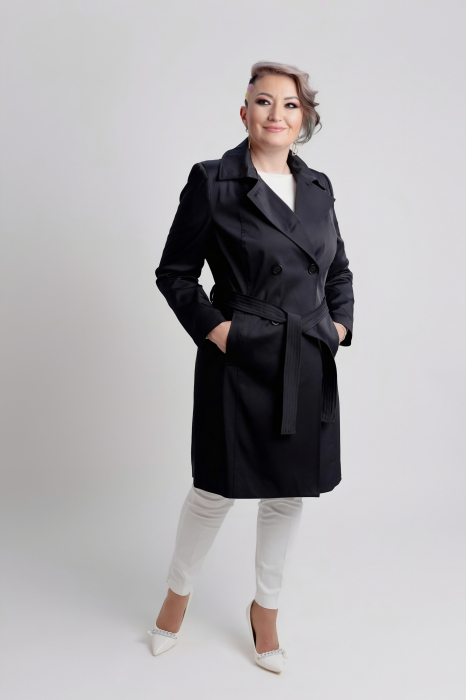 Pardesiu 7384 negru Viada [2]