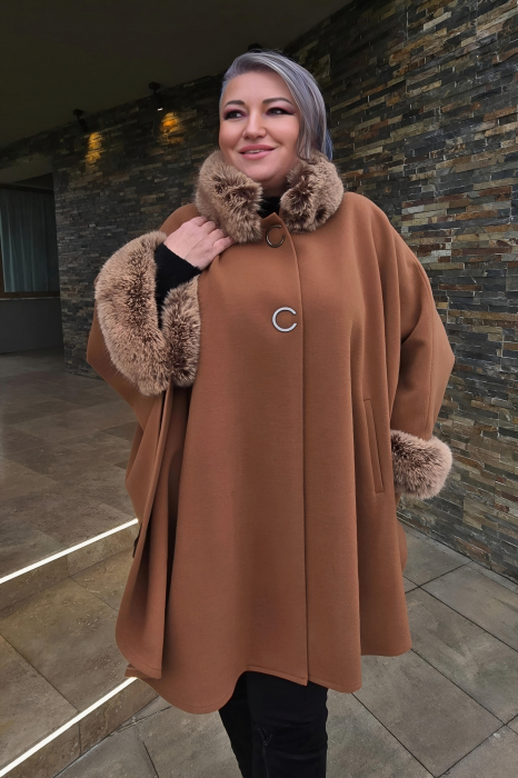 Pelerina 1983 camel stofa StilKim [2]