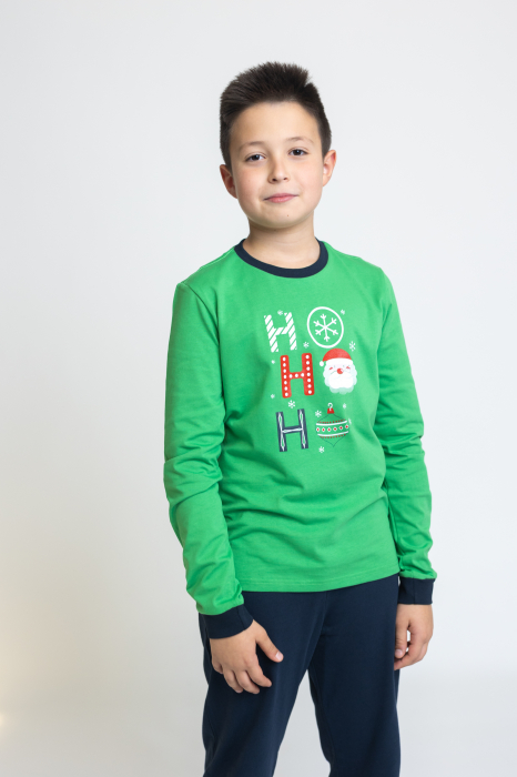 Pijama COPIL verde Knox [2]