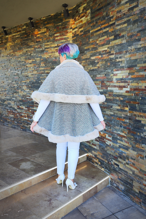 Poncho 26062 bej [2]