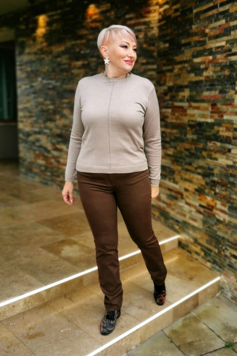 Pulover 192 bej Magnetic [4]