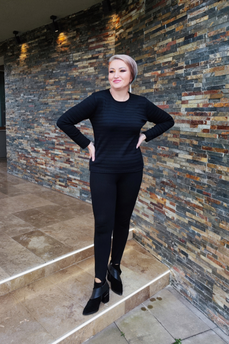 Pulover 194 negru Magnetic [4]