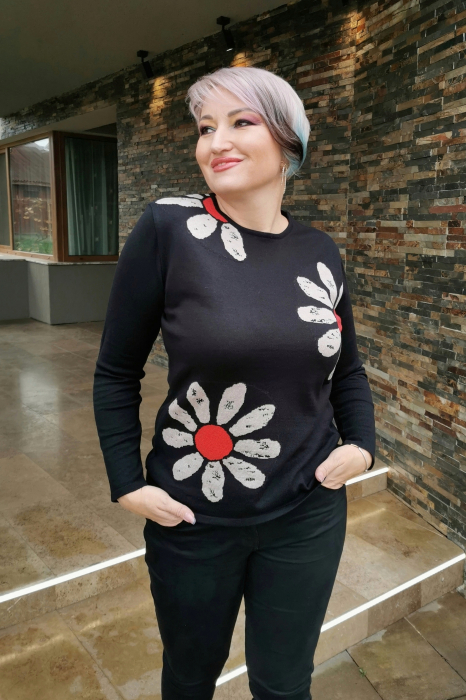 Pulover 197 negru Magnetic [5]