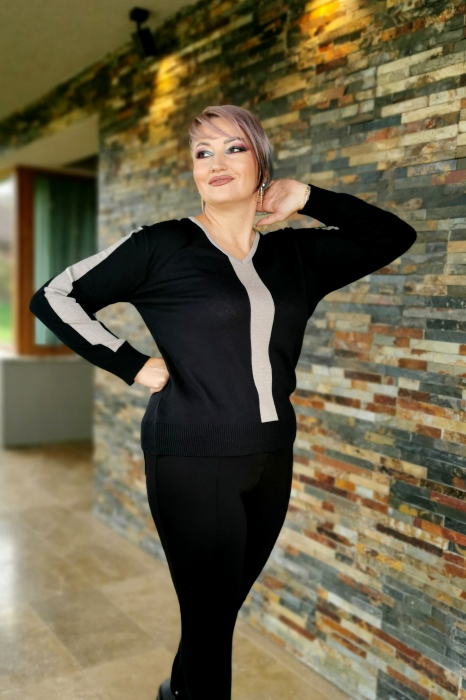 Pulover 199 negru Magnetic [3]