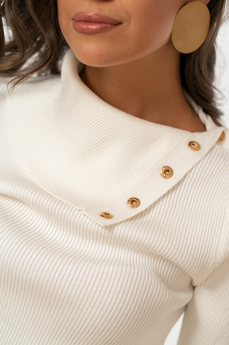 Pulover 32649 ecru Hermosa [7]