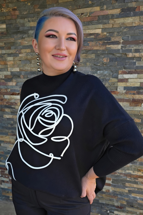 Pulover 85505 negru Corade [1]