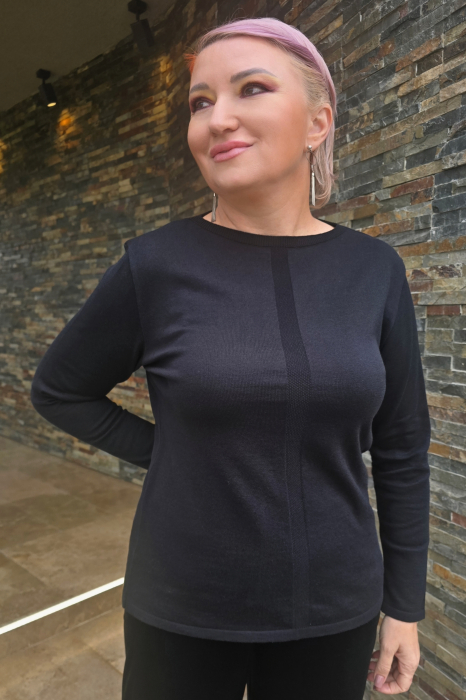 Pulover D245 negru Magnetic [2]