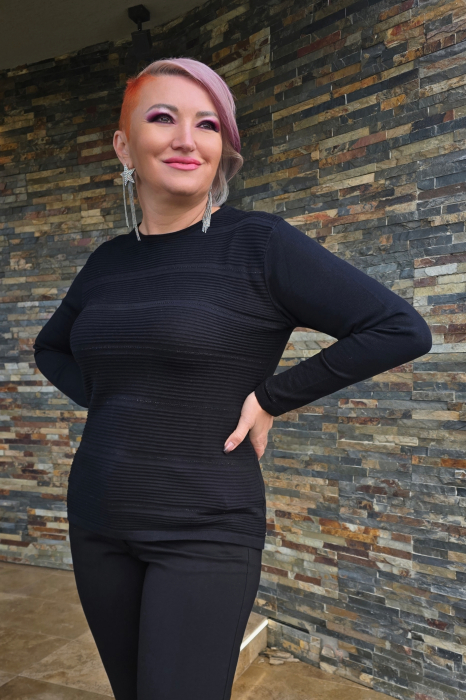 Pulover D263 negru Magnetic [1]