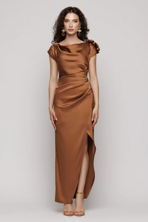 Rochie 6245 maro Mizar [3]