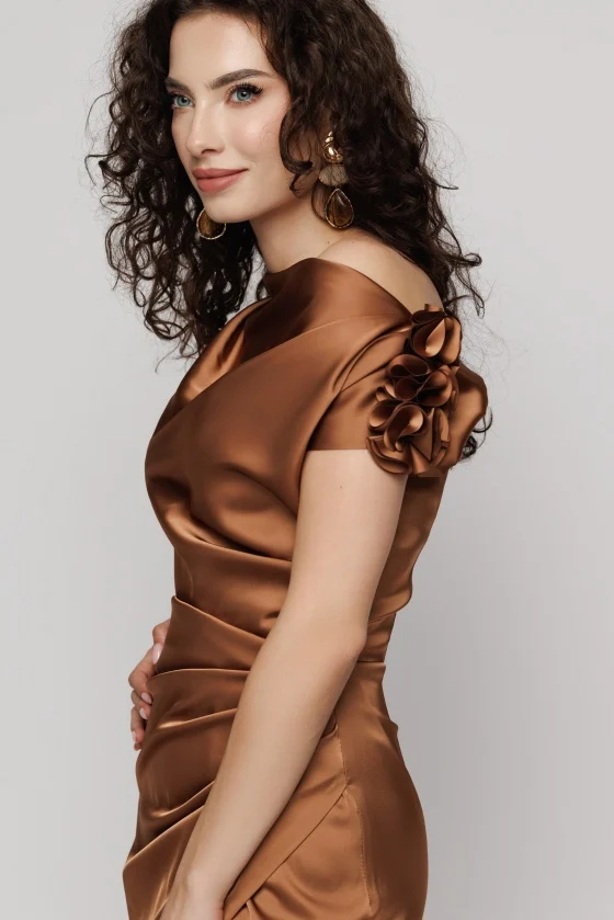 Rochie 6245 maro Mizar [5]