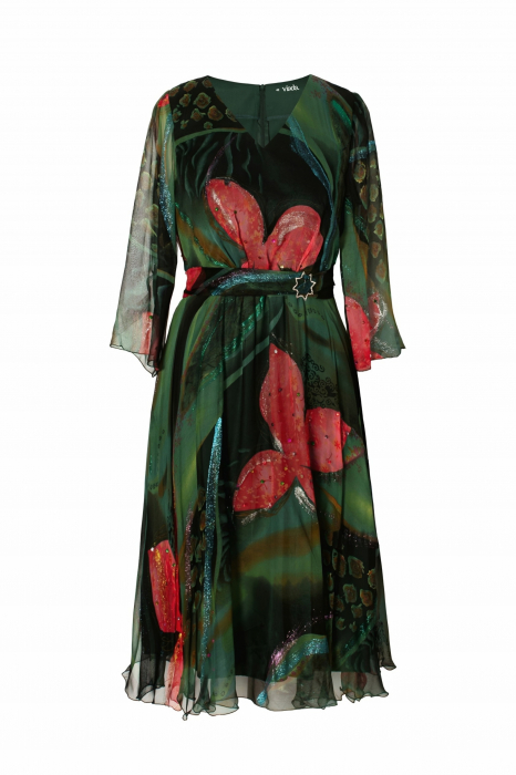 Rochie 008 flori1 Viada