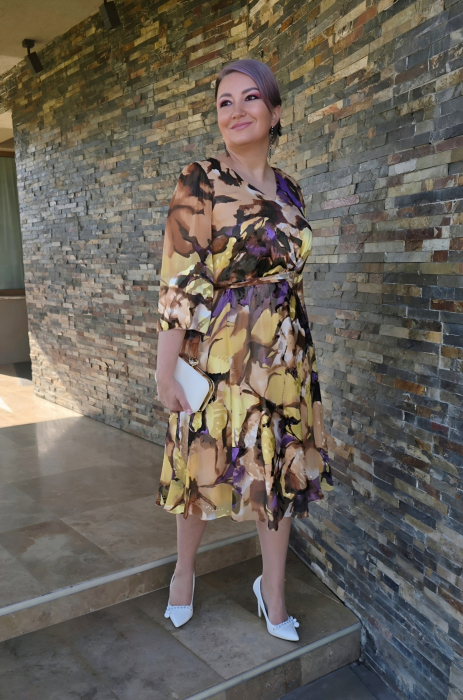 Rochie 008 flori2 Viada [4]