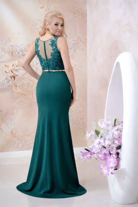 Rochie 008 verde Vigo S [3]