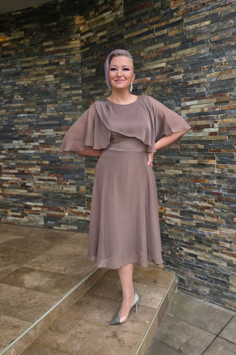 Rochie 020 moca Viada 50 [2]