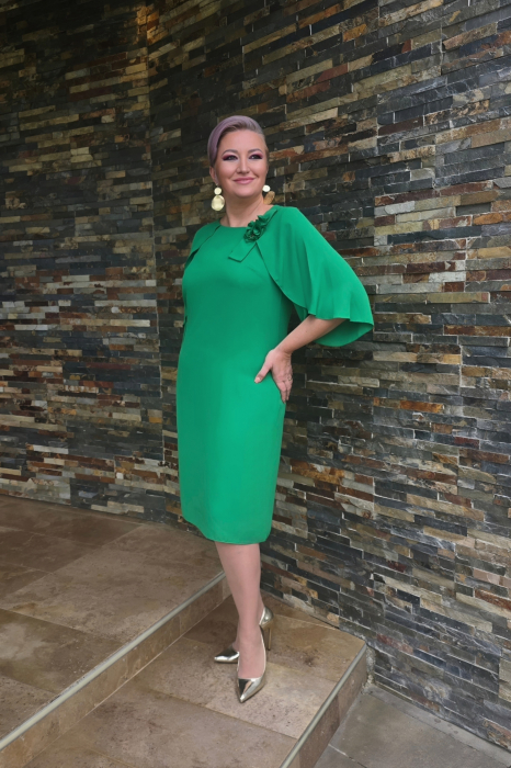 Rochie 032 verde Viada