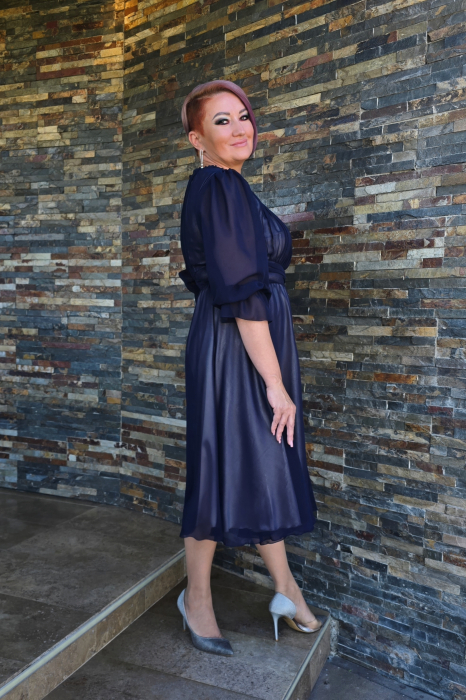 Rochie 093 bleumarine Viada [6]
