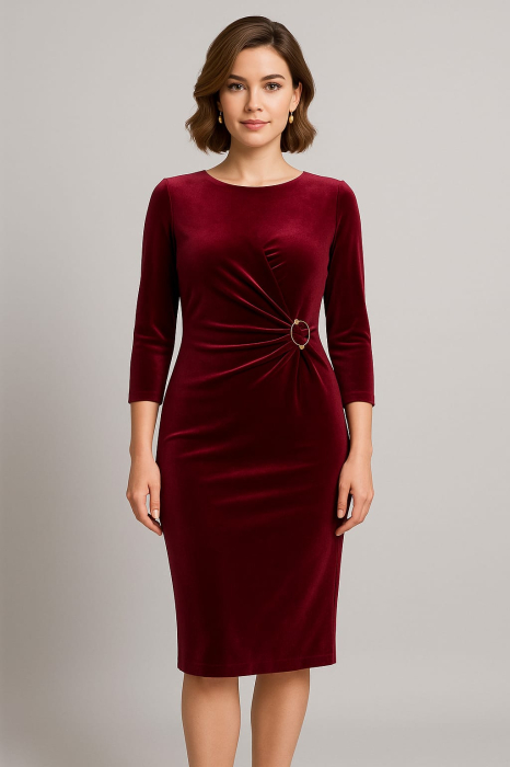 Rochie 096 bordo Viada [1]