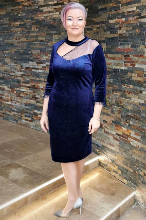 Rochie 1172 bl funda Leonard Collection [2]