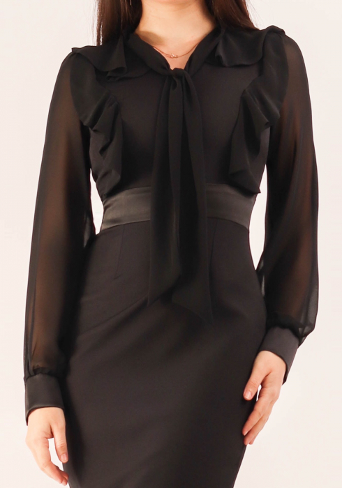 Rochie 1321 neagra Moze 36 [3]
