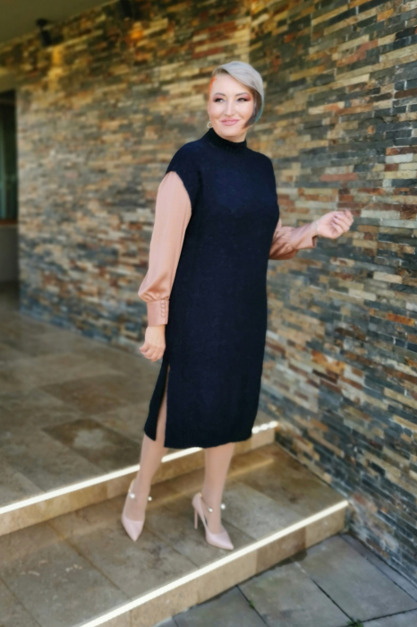 Rochie 1395 bleumarine Zada [2]