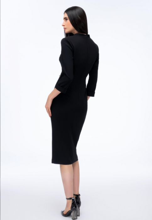 Rochie 1487 neagra Leonard [2]