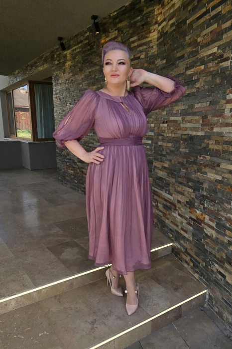 Rochie 1516 mauve Leonard [2]
