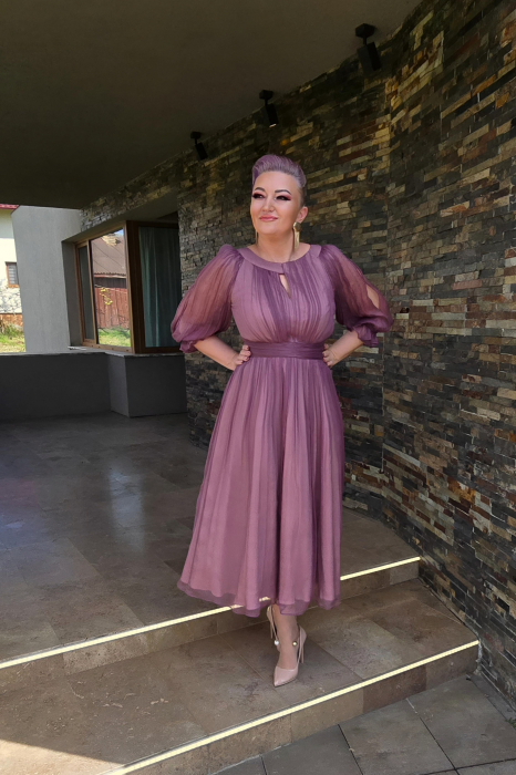 Rochie 1516 mauve Leonard