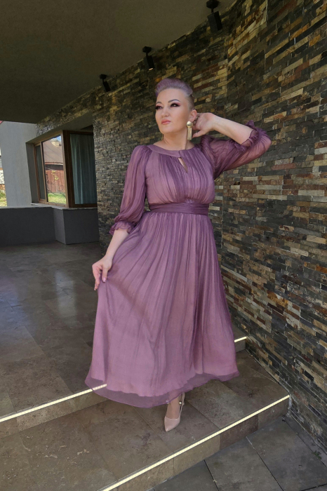 Rochie 1516 mauve Leonard [3]