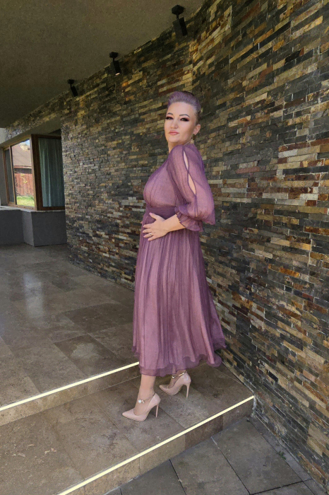 Rochie 1516 mauve Leonard [4]