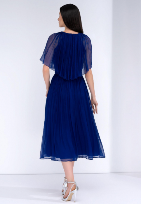 Rochie 1521 bleumarine Leonard [2]