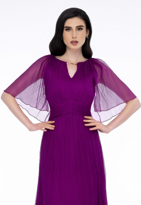 Rochie 1521 magenta Leonard [3]