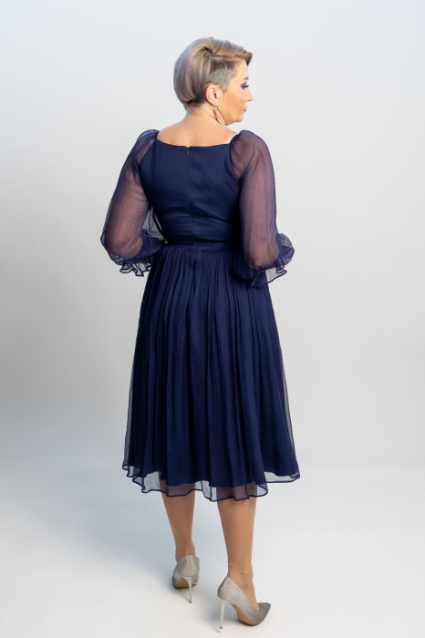 Rochie 1541 bleumarine Leonard [5]