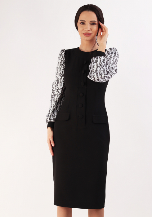 Rochie 1587 neagra Moze [2]